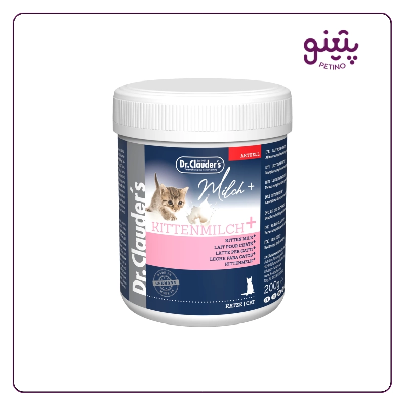 شیر خشک بچه گربه دکتر کلادرز