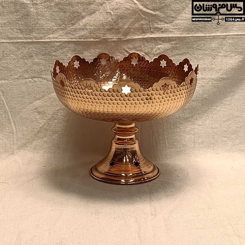 آجیل خوری مسی مدل ستاره