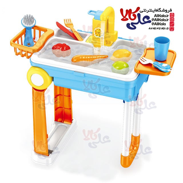سرویس اسباب بازی مدل سینک ظرفشویی برقی کد WAshing basin 678-205A