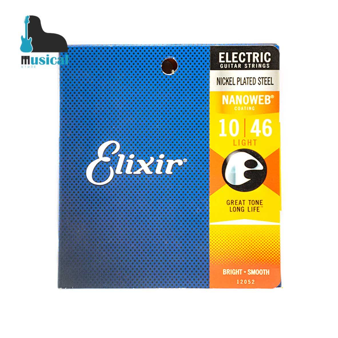 سیم گیتار الکتریک ELixir-nanoweb-10-46