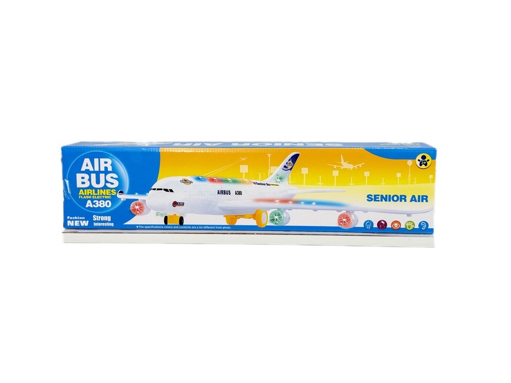 اسباب بازی هواپیمای موزیکال ایرباس A380