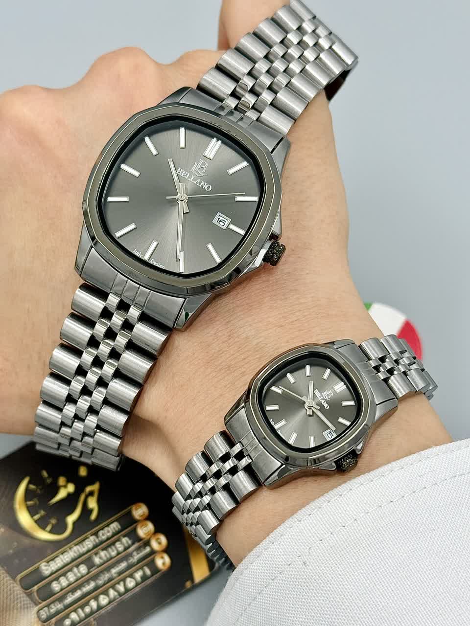 ساعت مچی اورجینال ست بلانو مدل BELLANO 6106G-6106L-8