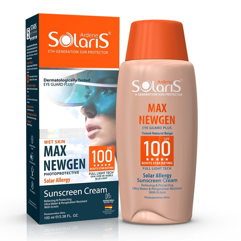 کرم ضد آفتاب رنگی مکس نیوژن سولاریس آردن SPF100