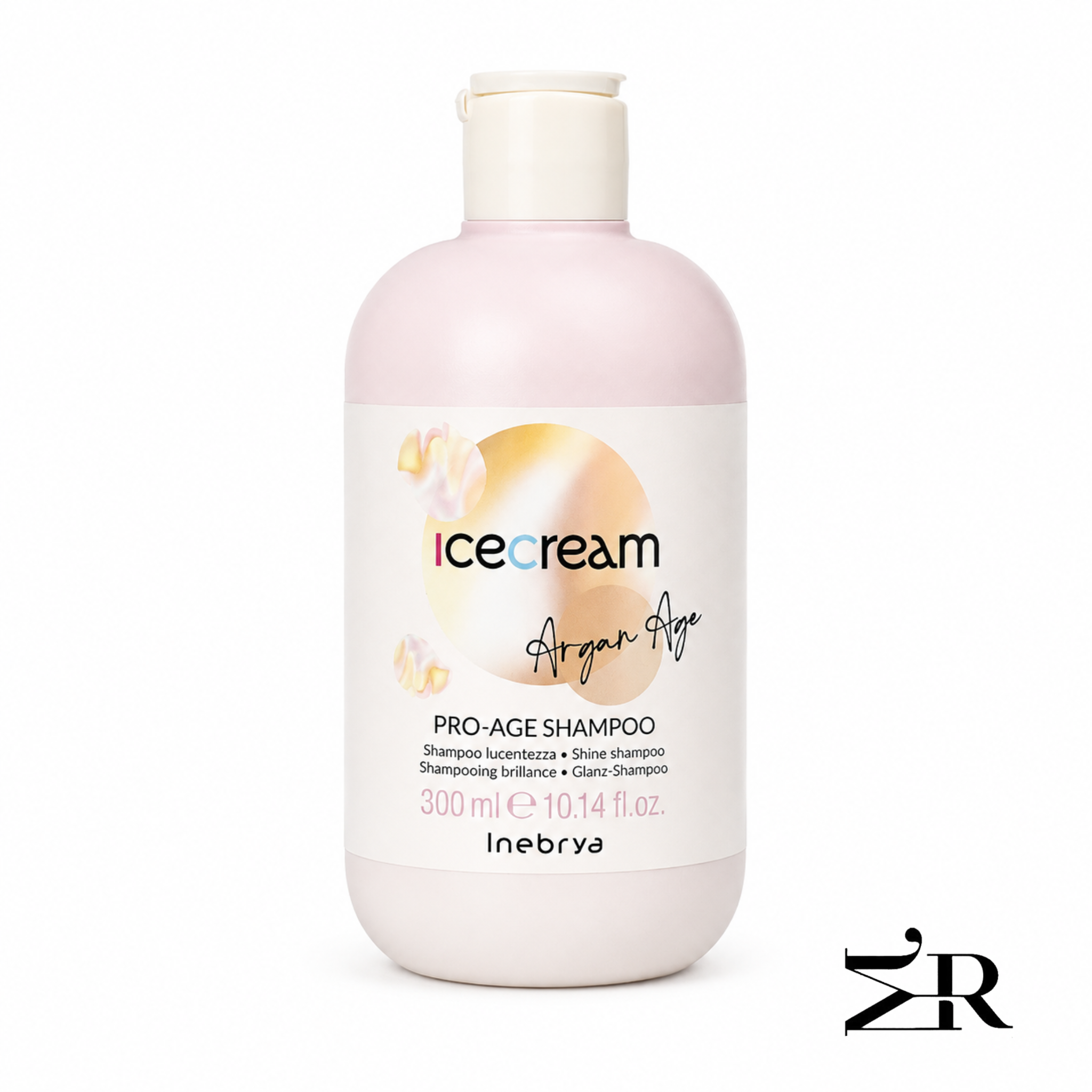 شامپو آرگان ایج اینبریا آیس کریم | Inebrya Ice Cream Argan Age Pro-Age Shampoo