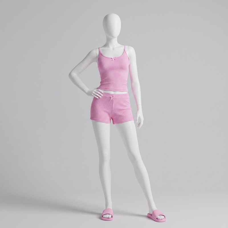 ست تاپ و شلوارک راحتی زنانه مدل Funrip