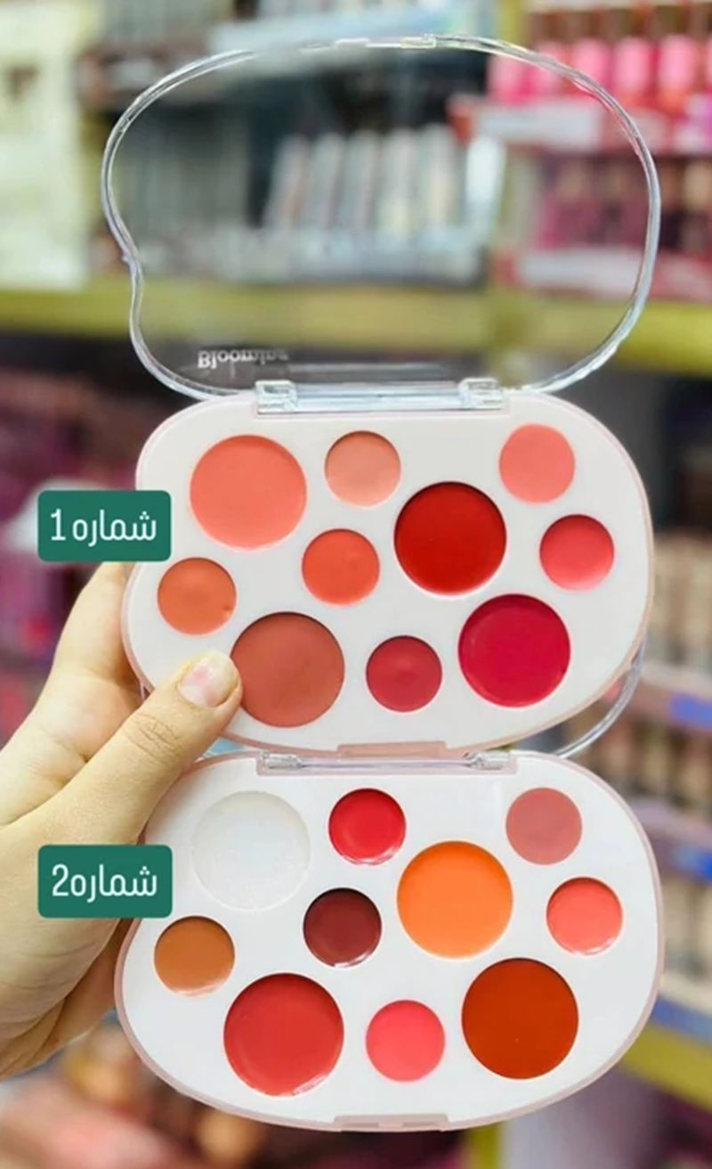پالت رژگونه 10رنگ میس لارا شماره 01