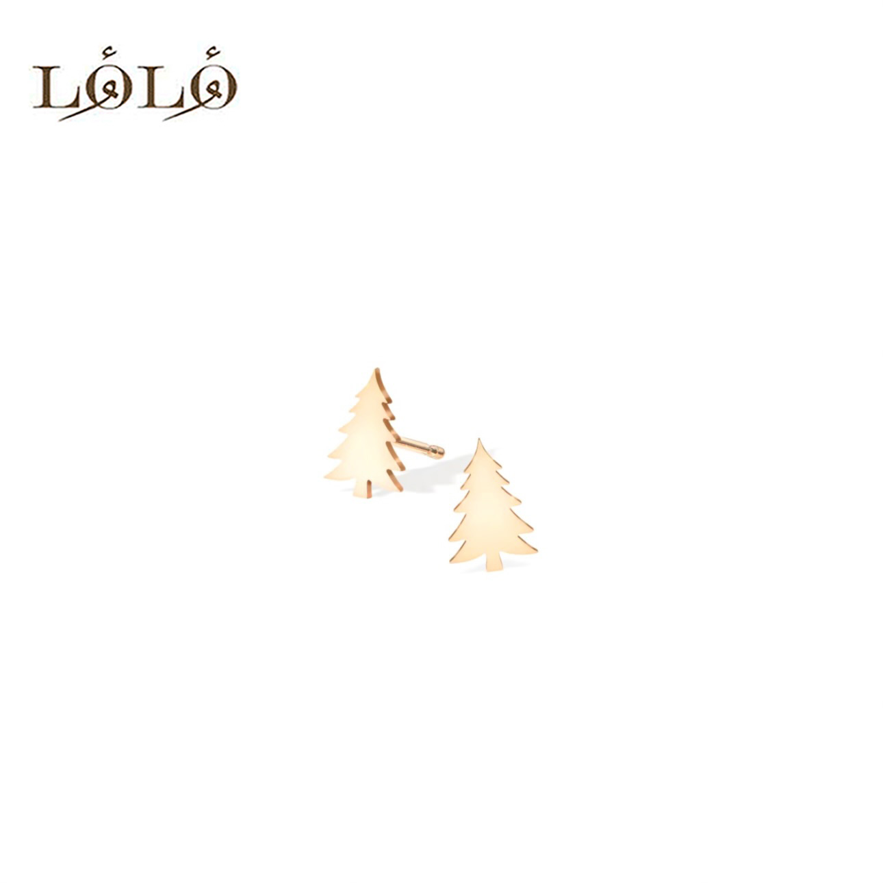 گوشواره نقره کاج