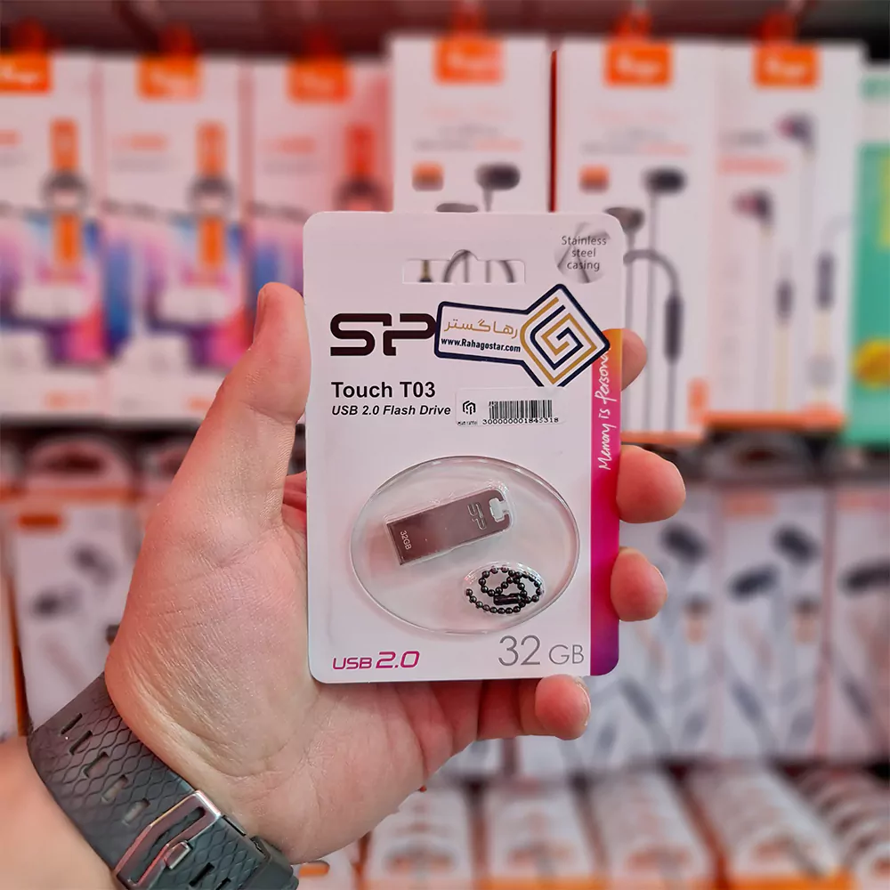 فلش مموری سیلیکون پاور (Silicon Power) مدل (T03) – 32GB