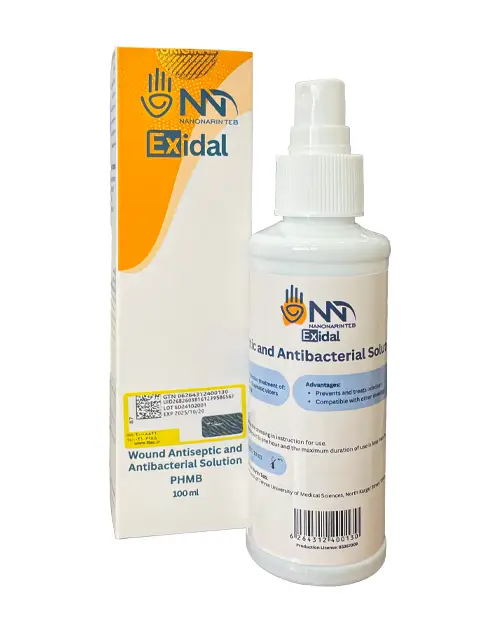 پانسمان اسپری ضدعفونی کننده نانو اکس (100 میلی) Nano-Ex Sprey
