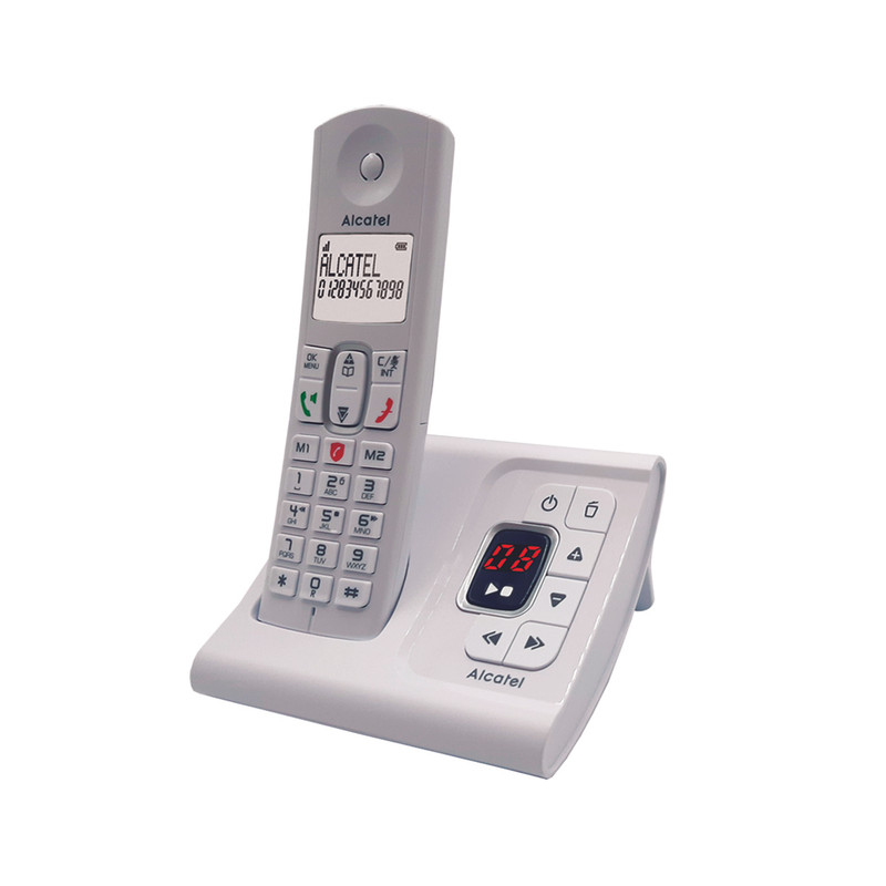 تلفن بی سیم آلکاتل مدل F685 Voice - سفید