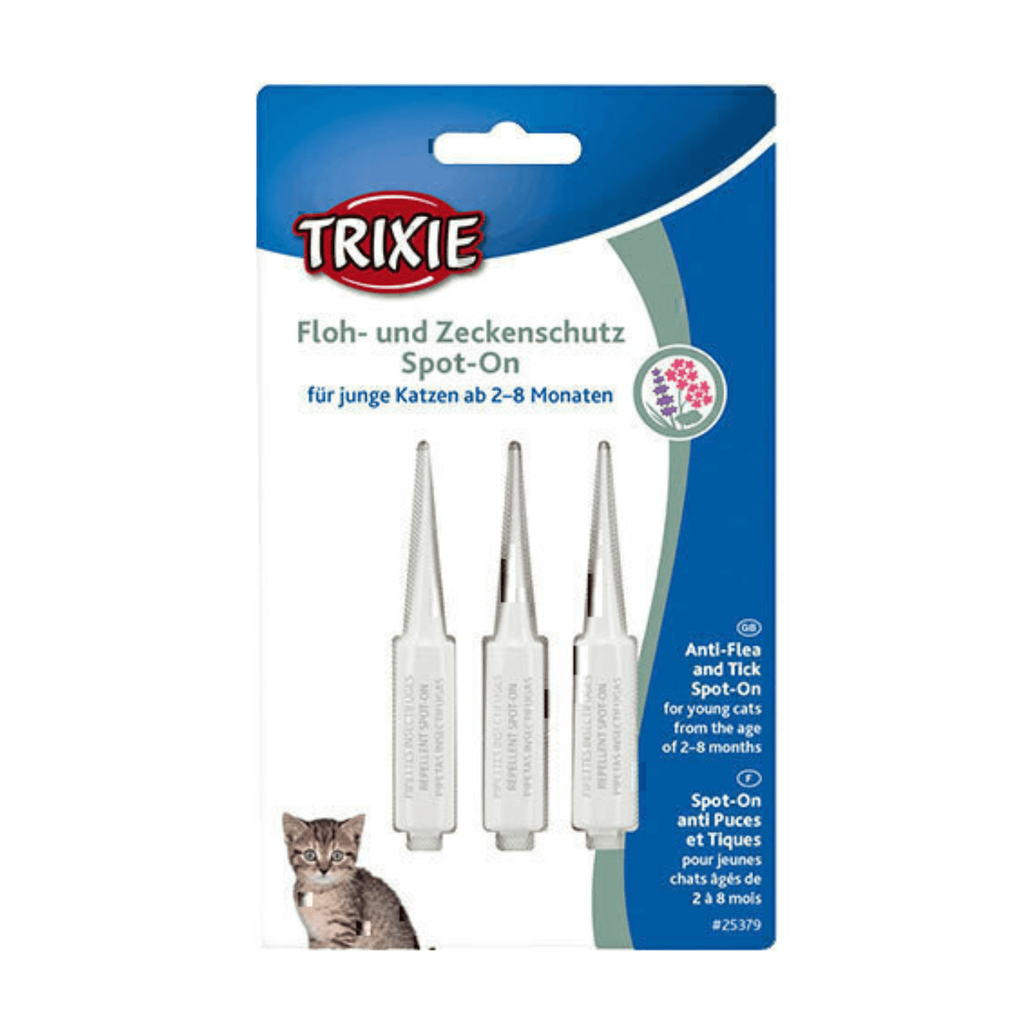 قطره ضد کک و کنه بچه گربه تریکسیTrixie Spot-On Flea and Tick Protection