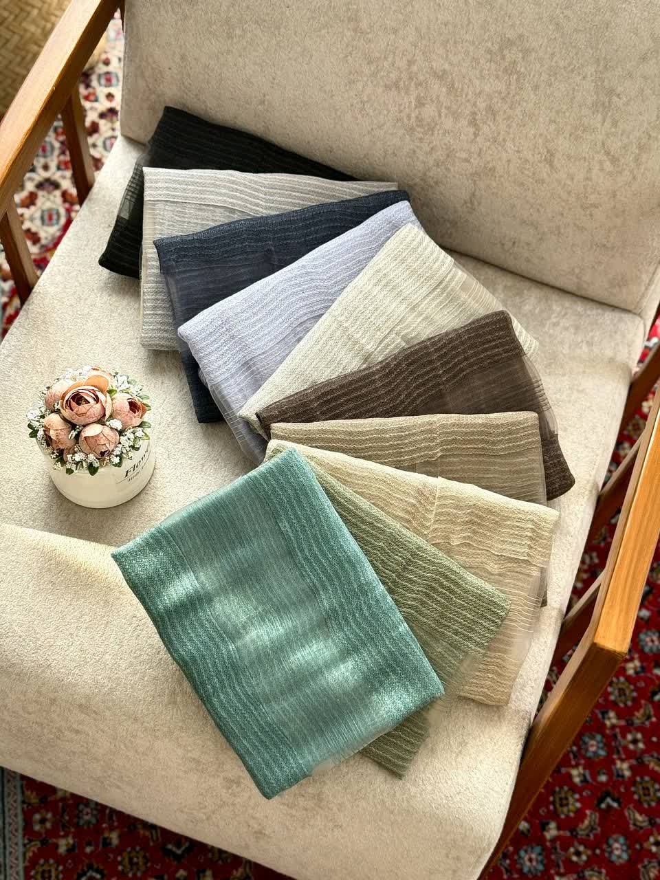 شال حریر نخ شیشه ای (NOVA)
