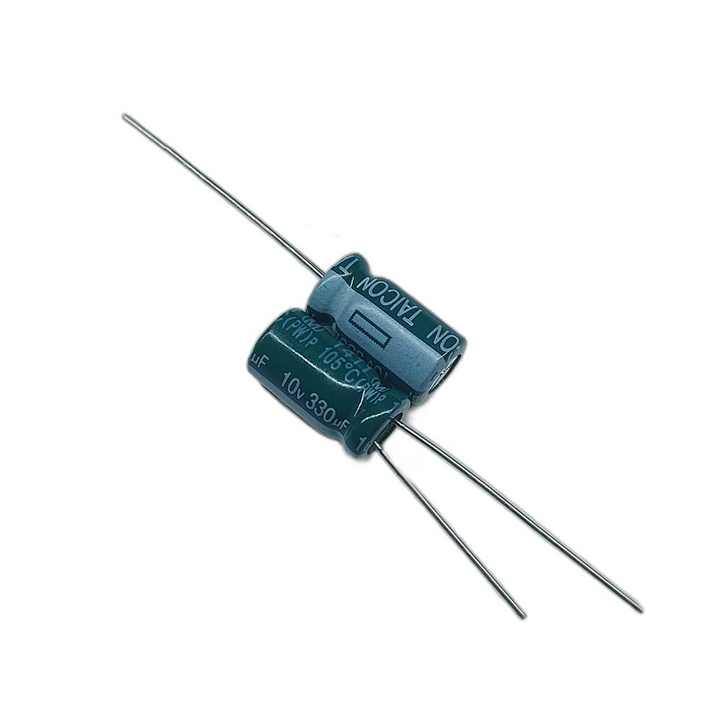 خازن الکترولیتی 1000uF / 25V مارک TAICON PZ(PW) سایز 6.5mmx12mm