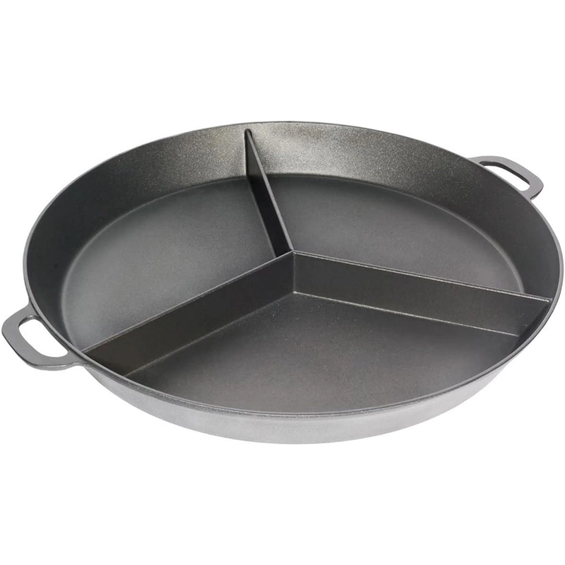 ماهیتابه سه خانه ای ام تی قطر 80 وارتفاع10 سانتی متر (کد9803s)