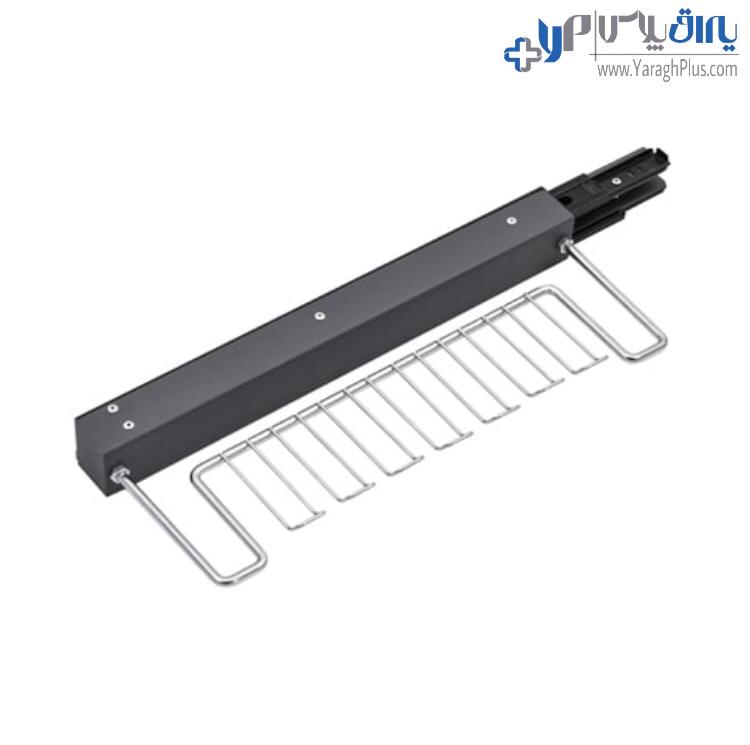 جای کراوات و کمربند ریلی دیواری داخل کمد لباس آدلان A852