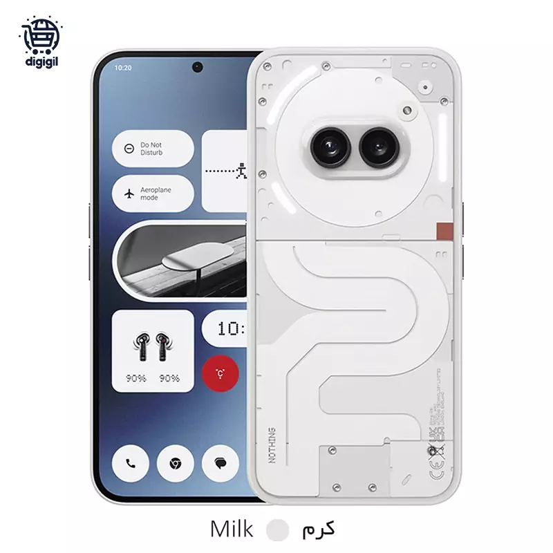 گوشی موبایل ناتینگ مدل Phone 2a دو سیم کارت ظرفیت 256 گیگابایت رم 12 گیگابایت (کپی)