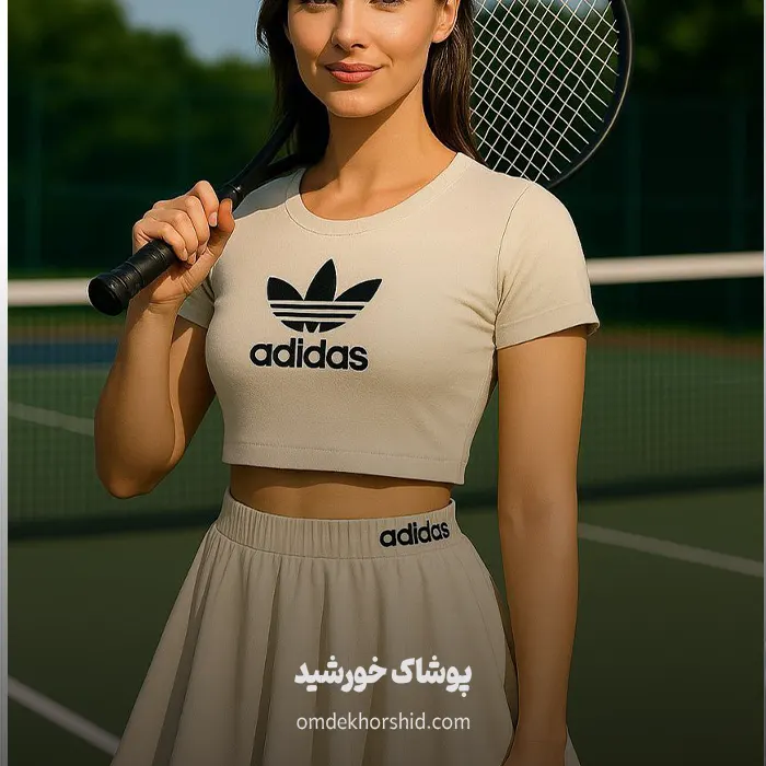 ست بلوز دامن آدیداس
