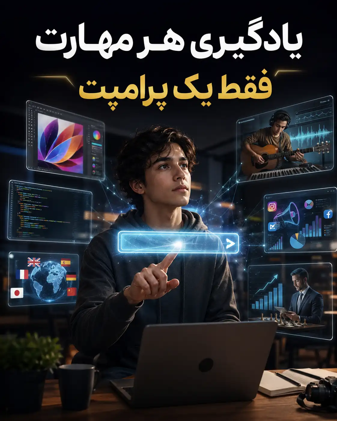 پرامپت یادگیری هر مهارتی