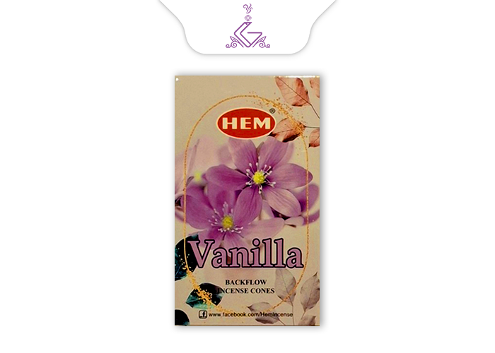 عود آبشاری شرکتی وانیلVANILLA برند هم HEM
