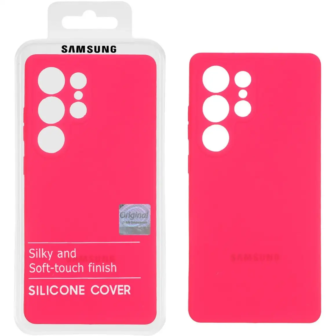 قاب سیلیکونی پاک کنی اورجینال Master Quality مدل Samsung Galaxy S25 Ultra (پک دار)