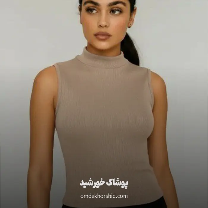 تاپ یقه ۳سانت