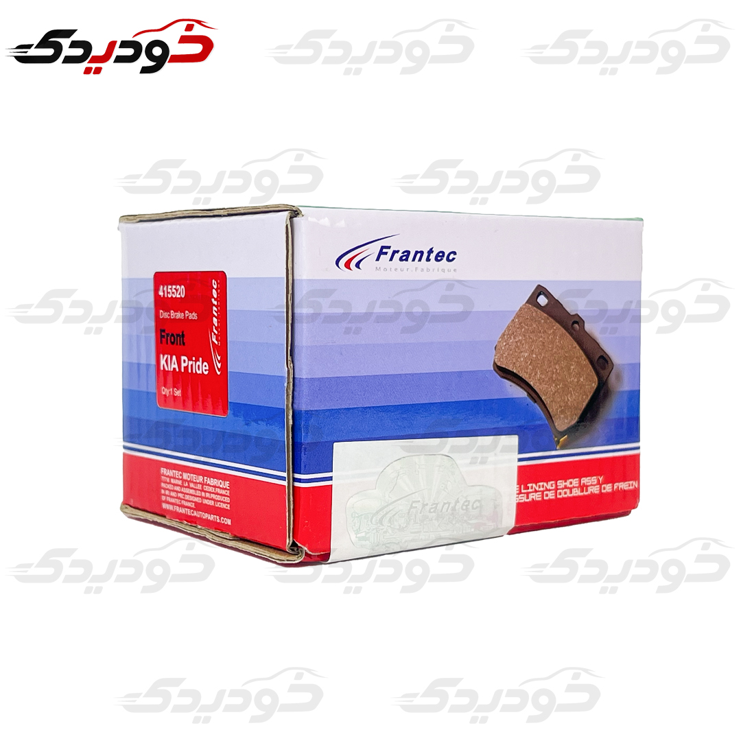لنت ترمز جلو پراید فرانتک مدل 415520