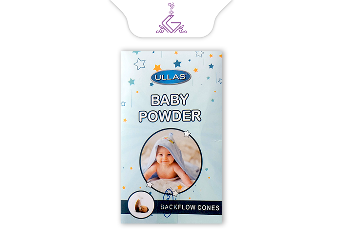 عود آبشاری شرکتی بی بی پودر Baby Powder برند اولاس ULLAS