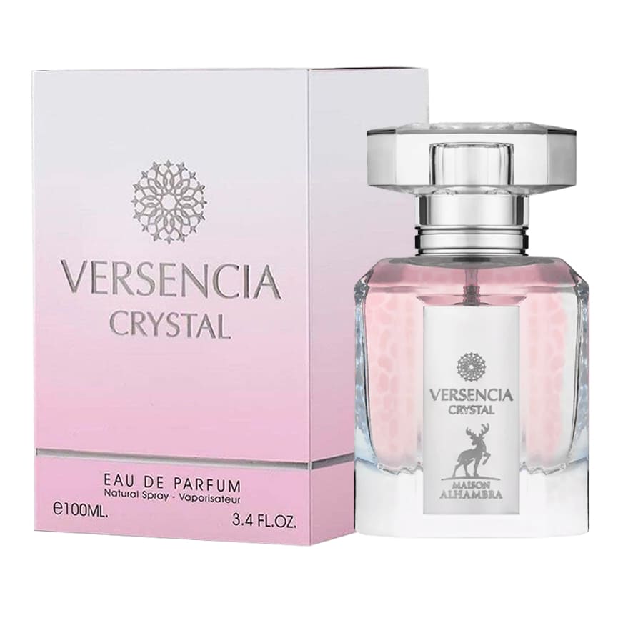 ادوپرفیوم زنانه الحمبرا مدل Versencia Crystal حجم 100 میلی لیتر