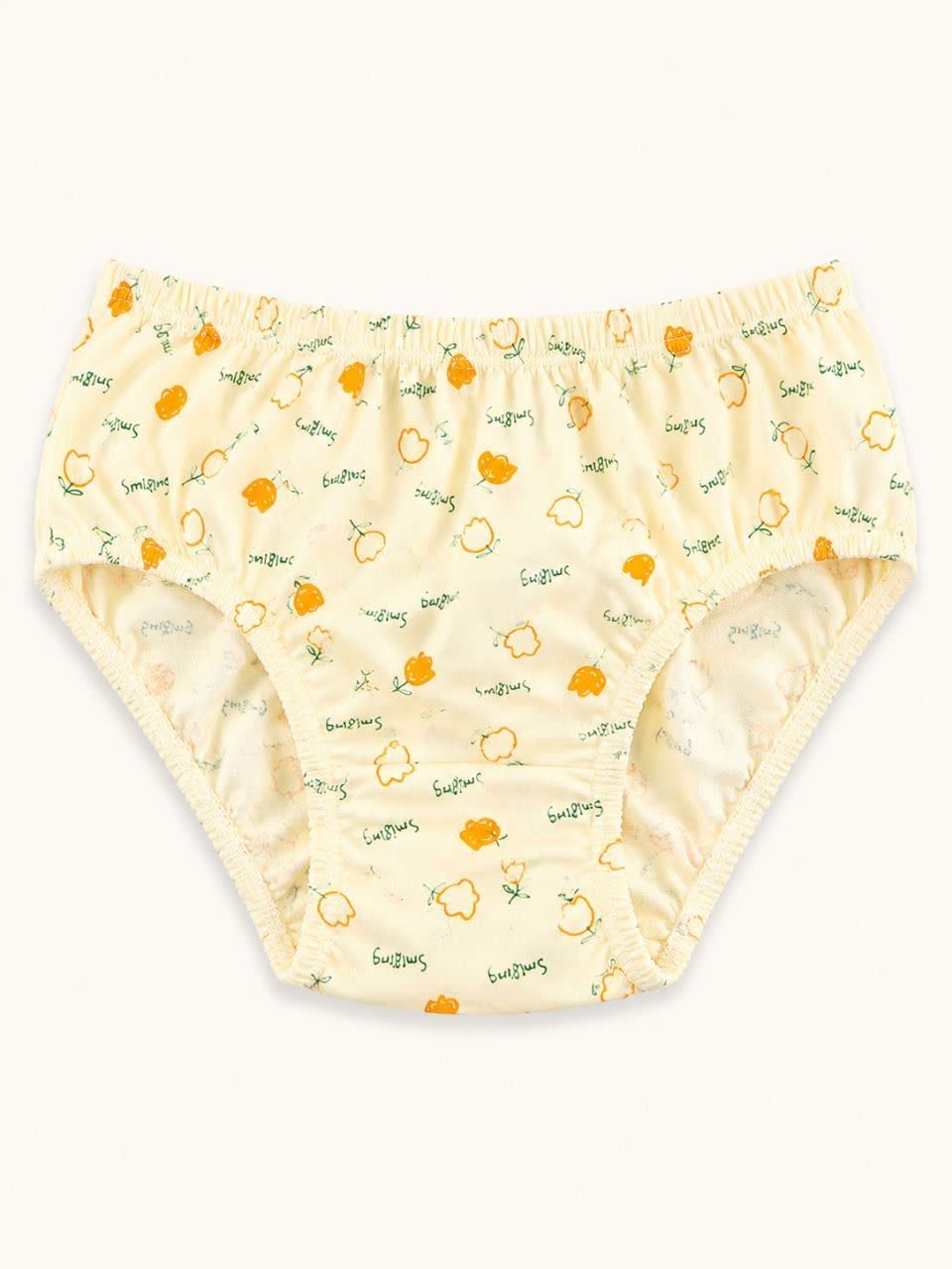 شورت نخی طرحدار سایزبزرگ - 3XL, نارنجی