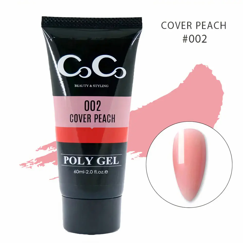 پلی ژل کوکو شماره Cover Peach 02 حجم 60 میل