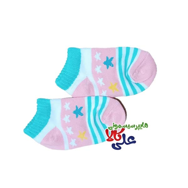 جوراب نوزادی ای ام بیبی کد 09 Em Baby