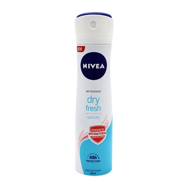 اسپری دئودرانت زنانه نیوآ Nivea مدل Dry Fresh