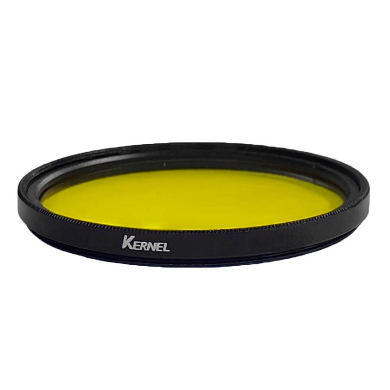 فیلتر لنز رنگی کرنل زرد Kernel Yellow 58 mm
