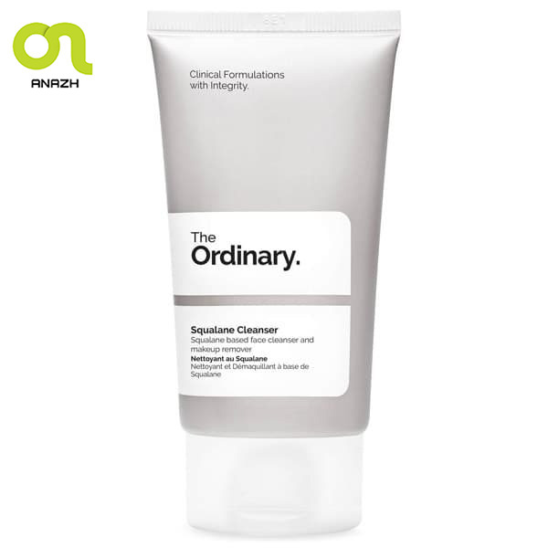 شوینده و پاک کننده صورت اسکوالن اوردینری 150 میل | Ordinary squalane cleanser and make up remover-اناژ
