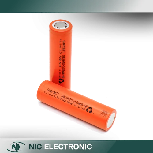باتری لیتیوم یون BAT 3.7V 2000MAH (18650) 10C