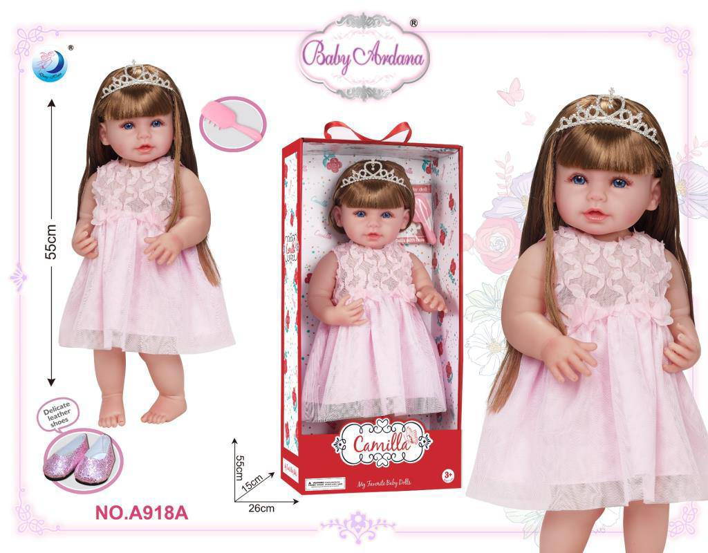 عروسک سیلیکونی بزرگ 55 سانتی متر