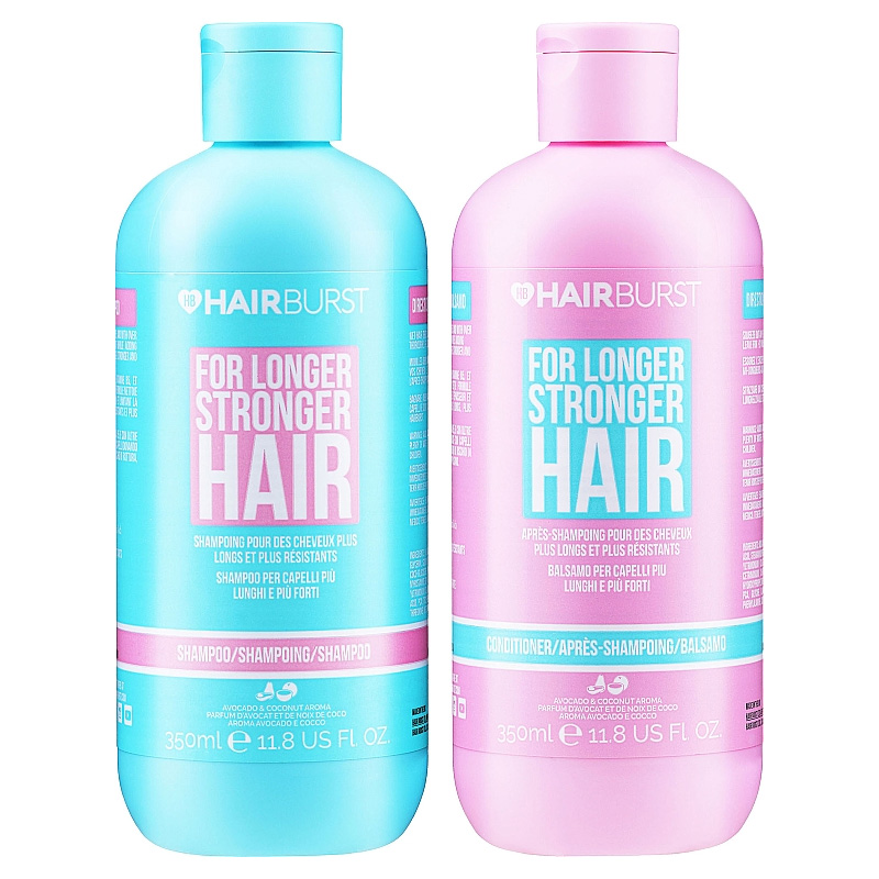 ست شامپو و نرم کننده هیربرست اصل | HAIRBUST Hair Growth | حجم ۳۵۰ میل