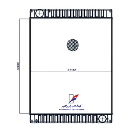 رادیاتور کاویان 109 دولول الومینیوم کوشش