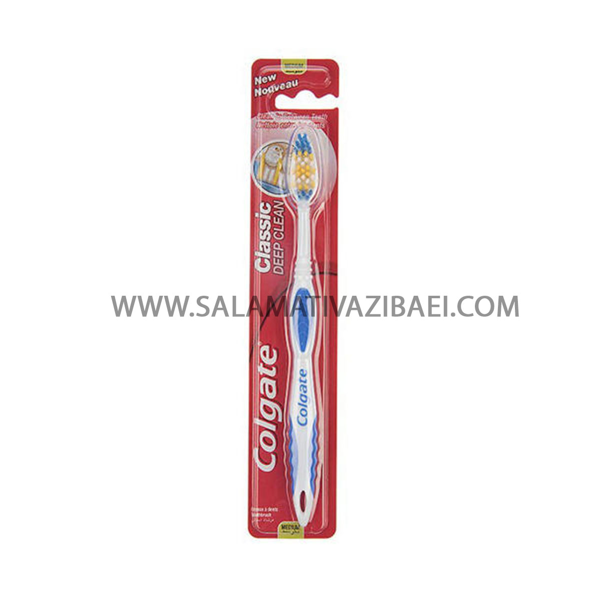 مسواک Colgateمدل Classic DEEP CLEAN- مسواک Colgate ساخت آمریکا