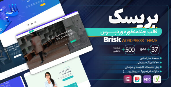 قالب چندمنظوره Brisk، بریسک