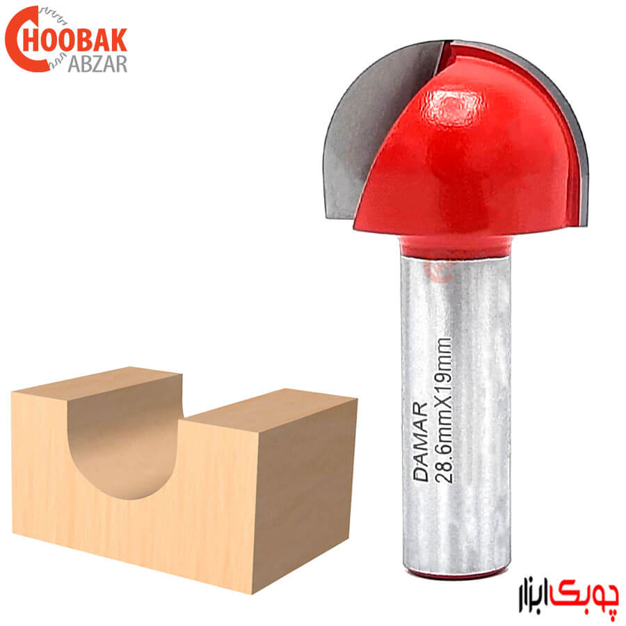 تیغ شیار انگشتی دامار R14.3 کد DM062864