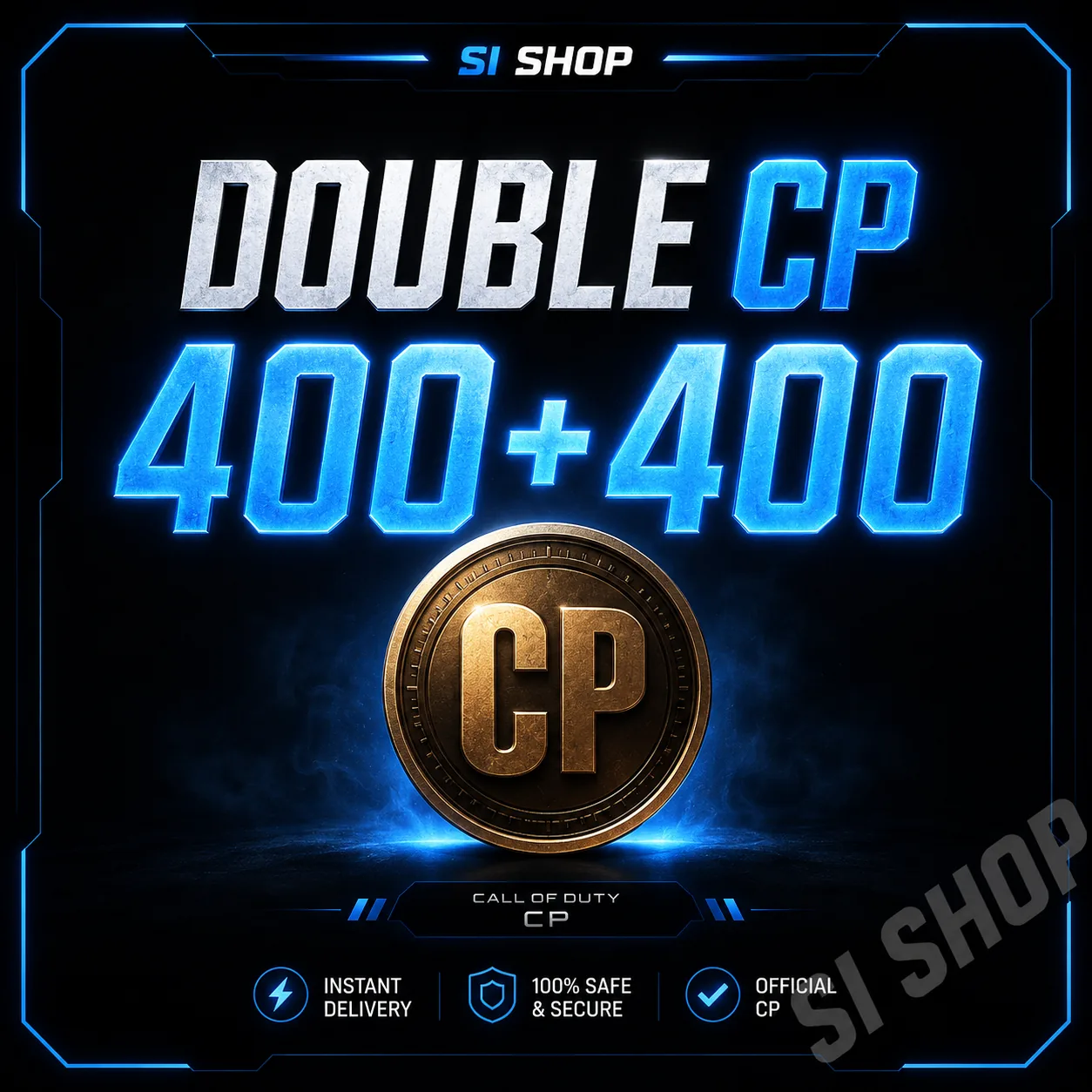 خرید 400+400 سیپی دوبل کالاف دیوتی