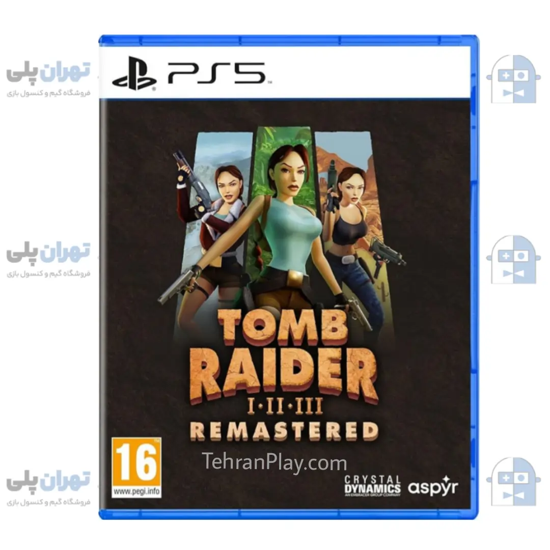 بازی Tomb Raider 1 2 3 Remastered برای PS5