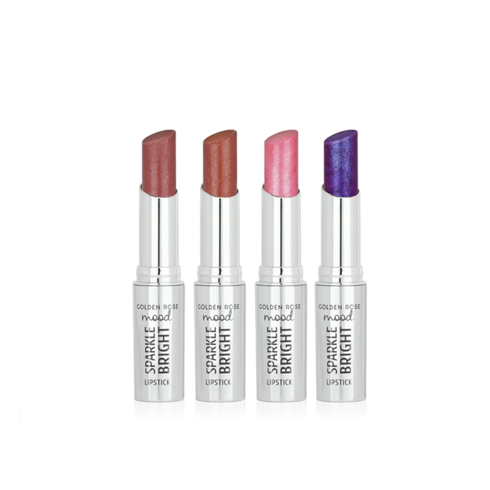 رژ لب جامد براق اسپارکل برایت گلدن رز GOLDEN ROSE