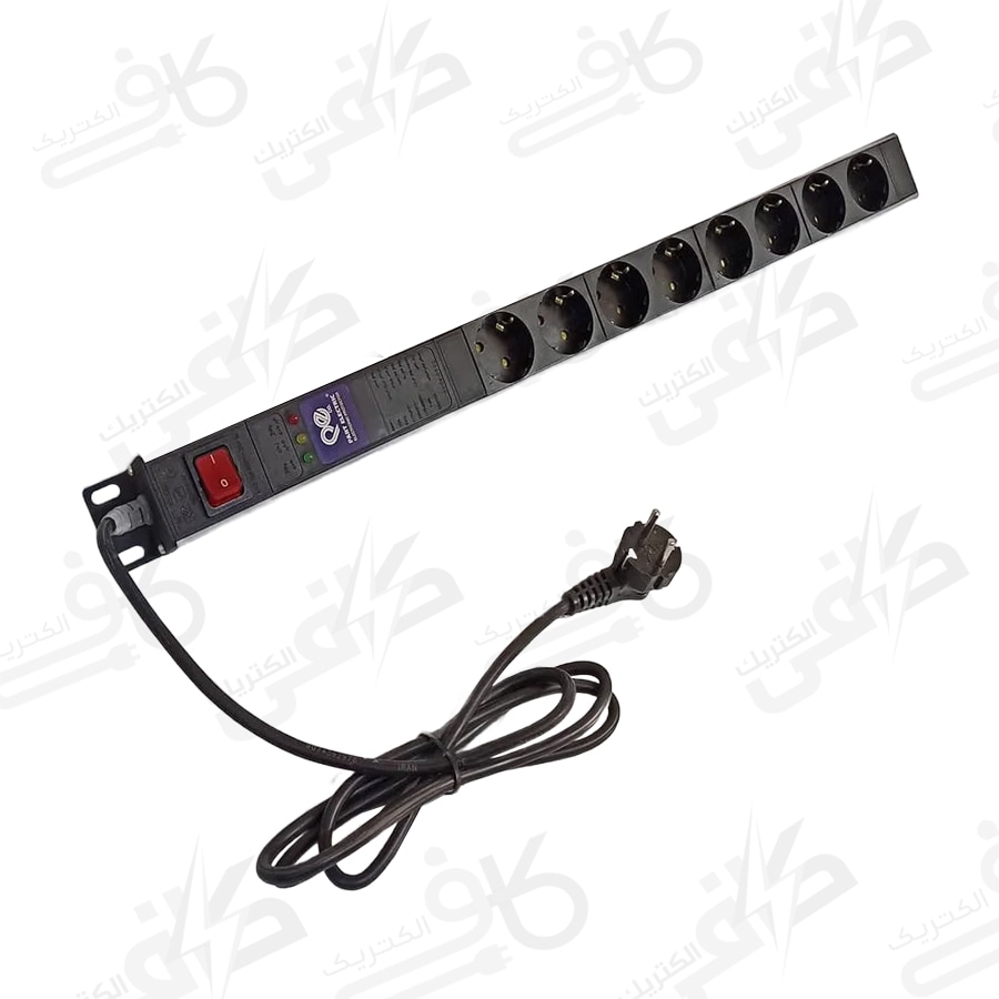 رکمونت محافظ 8 خانه 1.8 رک مونت پارت الکتریک