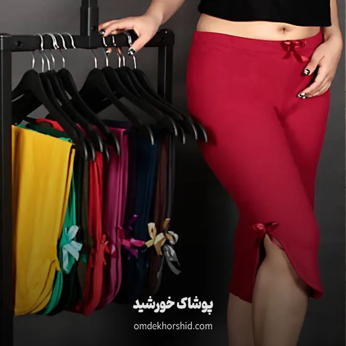 شلوارک پاپیونی ربان
