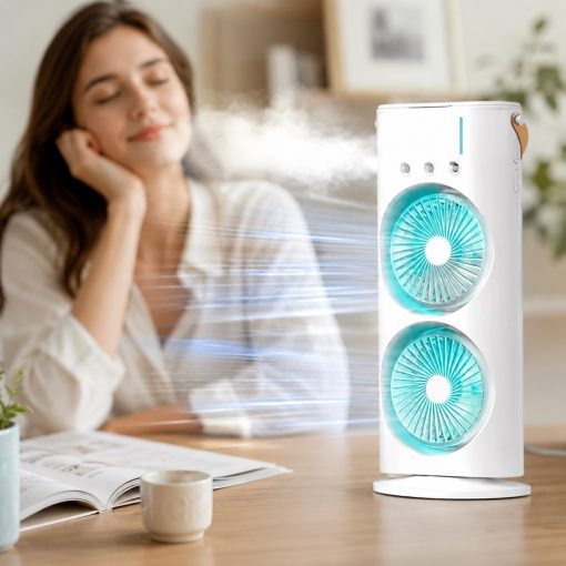 کولر شارژی رومیزی قابل حمل کد 0023A-7323