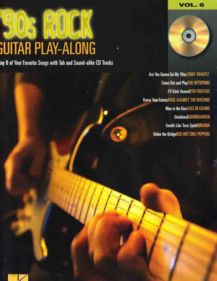 90s Rock – Guitar Play-Along Volume 6