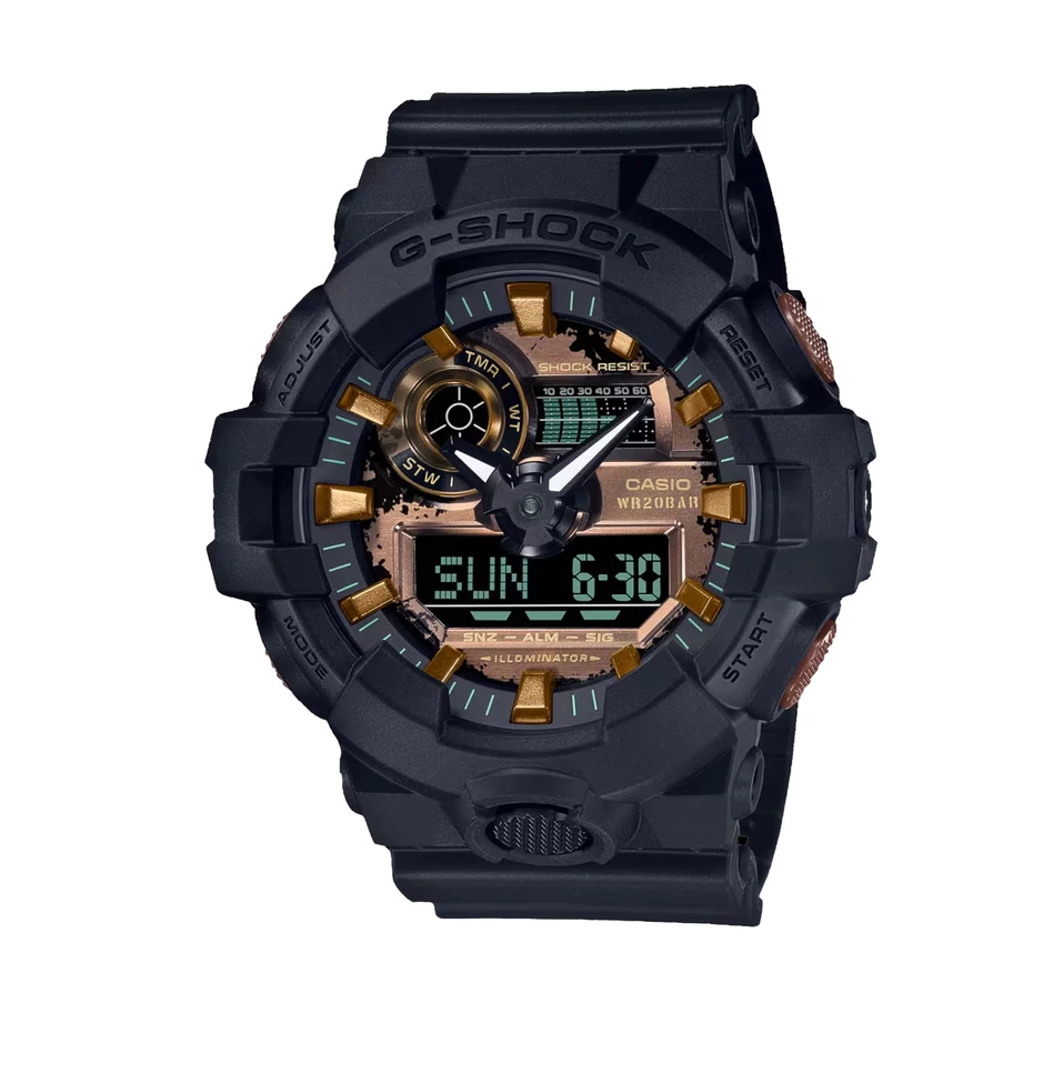 ساعت مردانه کاسیو جی شاک مدل GA-700RC-1ADR