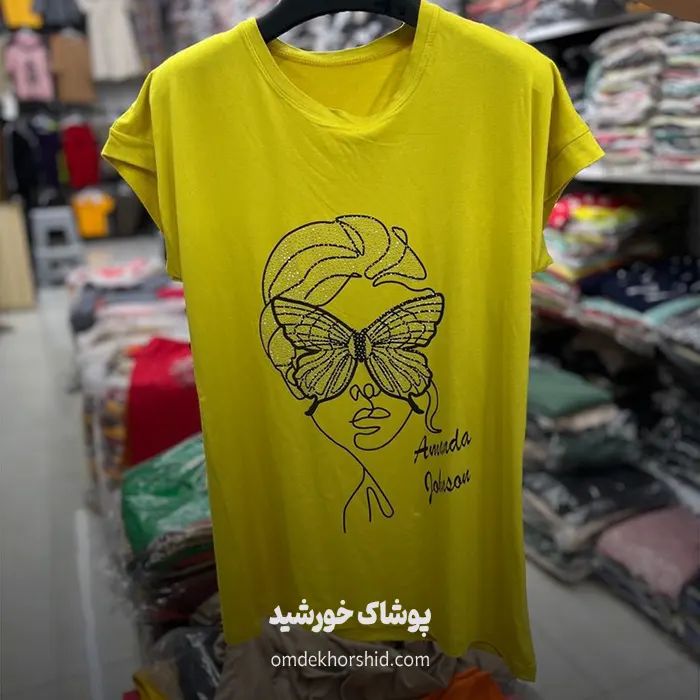 تیشرت نگین دار